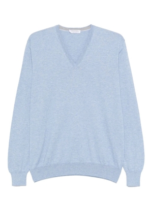 Gran Sasso v-neck sweater - Blue