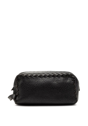 Bottega Veneta Pre-Owned 2010 Intrecciato Trimmed Leather clutch bag - Black