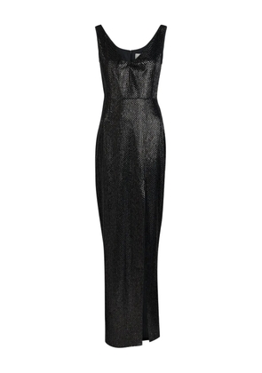 Roland Mouret V-neck gown maxi dress - Grey