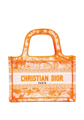 Christian Dior Pre-Owned 2020-2025s floral-pattern tote bag - Orange