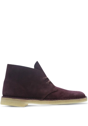 Clarks Originals 'Bordeaux Suede' boots - Purple