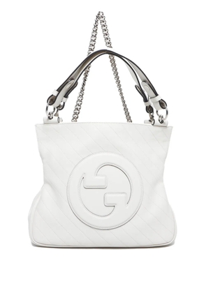 Gucci Pre-Owned 2020s small Blondie tote bag - White