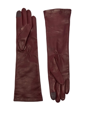 HANDSOME STOCKHOLM long lined gloves - Red