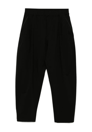 CROQUIS tapered trousers - Black