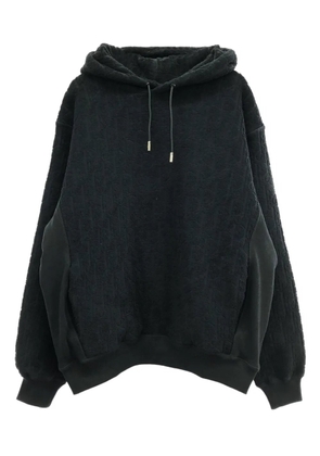 Christian Dior Pre-Owned 2010s cotton jacquard hoodie - Black
