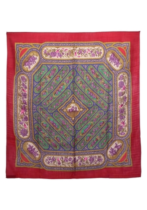 Hermès Pre-Owned 2010s Qalamdan Carré 90 scarf - Red