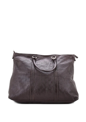 Gucci Pre-Owned Joy Zip Top Guccissima Leather Medium tote bag - Brown