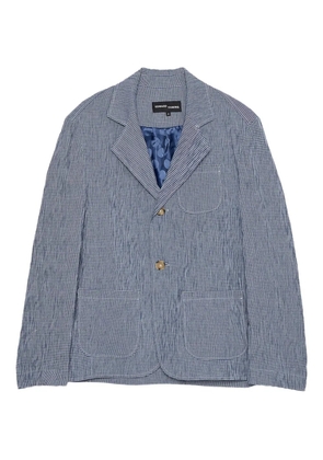 Edward Cuming single-breasted blazer - Blue