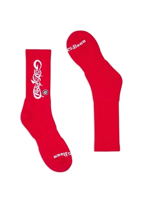 GODSPEED logo socks - Red