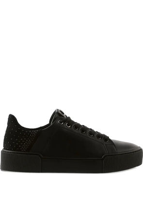 Hogl Sparks studded low-top sneakers - Black