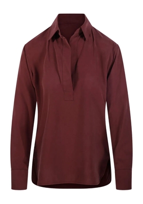Max Mara Mirko long-sleeve collared blouse