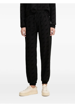 HUGO logo track pants - Black