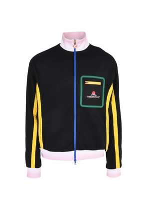 Casablanca spray rib track jacket - Black