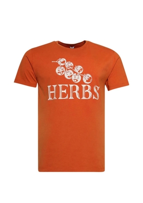 LOEWE graphic-print regular-fit T-shirt - Orange