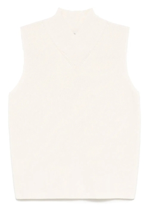 Studio Nicholson ribbed vest - Neutrals