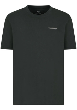 Armani Exchange logo-print T-shirt - Black