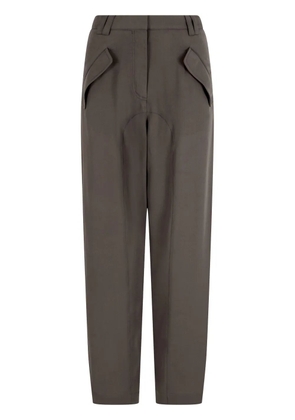Giorgio Armani straight-leg trousers - Grey