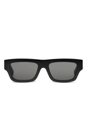 Gucci Eyewear square frame sunglasses - Black