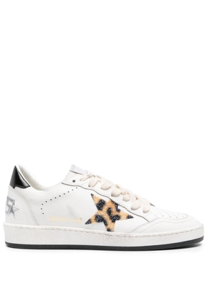 Golden Goose Ball Star leather sneakers - White
