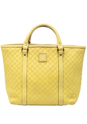 Gucci Pre-Owned 2000-2015 Guccissima tote bag - Yellow