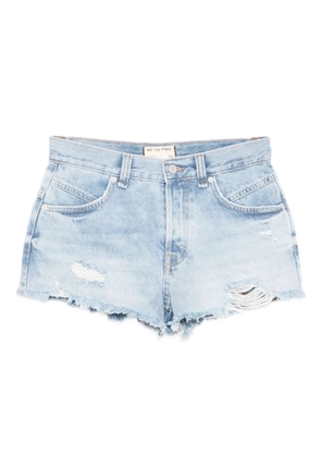 Free People Now Or Never denim shorts - Blue