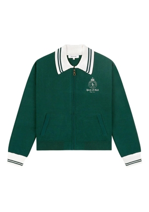 Sporty & Rich zip-up jacket - Green