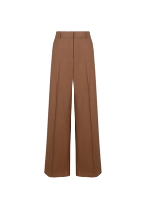 Weekend Max Mara wide-leg trousers - Brown