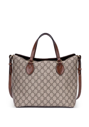 Gucci Pre-Owned small monogram-pattern tote bag - Neutrals