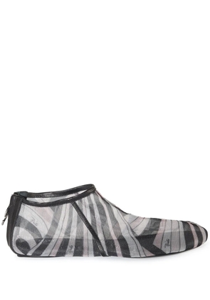 PUCCI iride-print ankle boots - Black