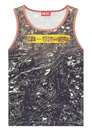 Diesel T-Lifty-Camou tank top - Black