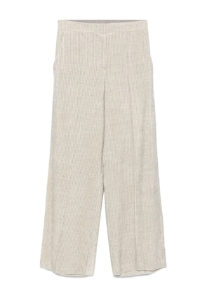 Alysi velvet trousers - Neutrals