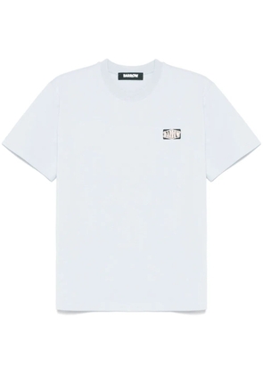 BARROW graphic-print T-shirt - Blue