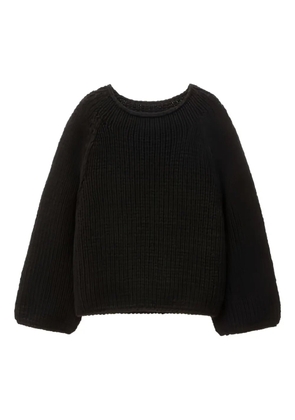 Iris Von Arnim raglan-sleeve sweater - Black