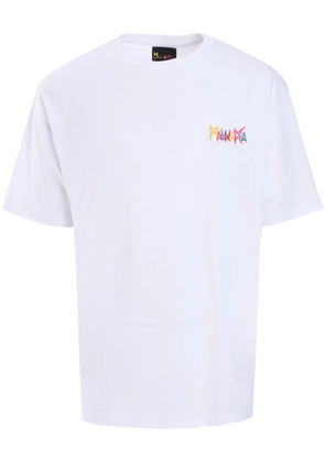 Mauna Kea Heritage Logo-embroidered T-shirt - White