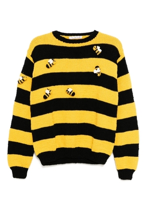 Sky High Farm striped jumper - Yellow