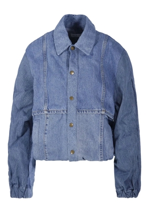 E.L.V DENIM panelled denim jacket - Blue
