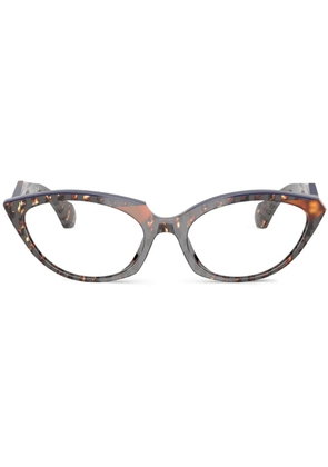 Alain Mikli cat-eye glasses - Brown