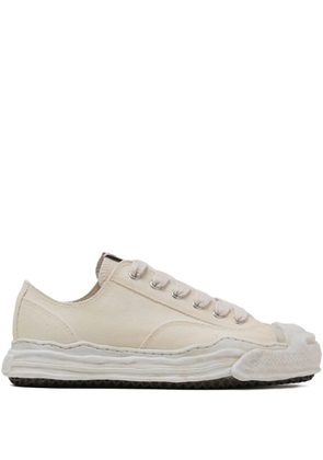 Maison MIHARA YASUHIRO lace-up platform sneakers - Neutrals
