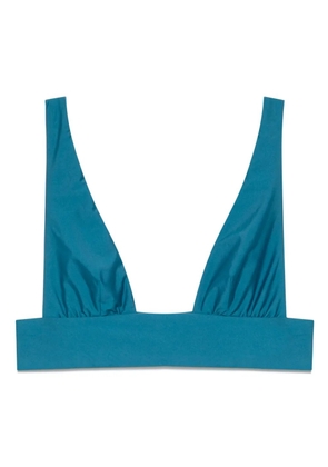 Kiki de Montparnasse Echauffe swim hw bikini top - Blue