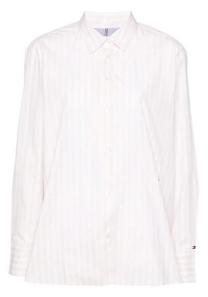 Tommy Hilfiger striped poplin shirt - White
