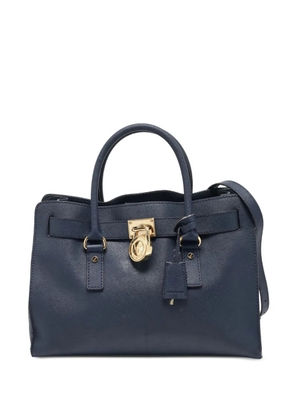 Michael Kors Vintage pre-owned Hamilton structured tote bag - Blue