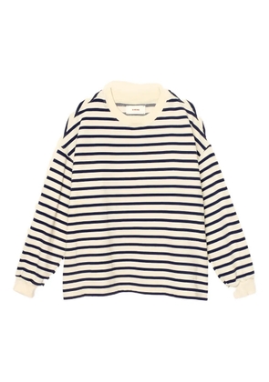 Xirena Honor striped sweatshirt - White