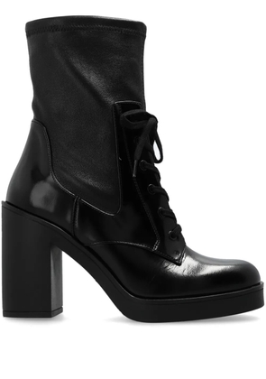 Stuart Weitzman 100mm Everitt boots - Black