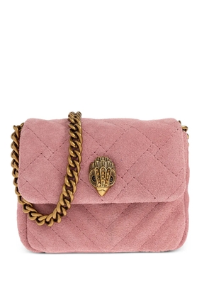 Kurt Geiger London quilted kensington clip shoulder bag - Pink