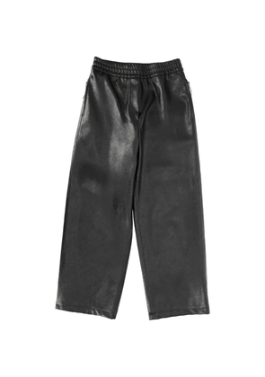 MSGM elasticated-waistband trousers - Black