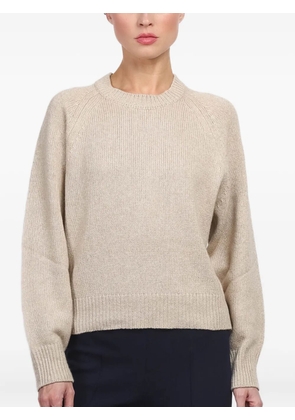 High Sport ribbed-trim sweater - Neutrals
