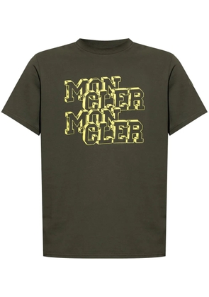 Moncler logo t-shirt - Green