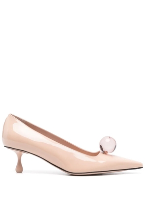 Jimmy Choo 50mm Orb pumps - Neutrals