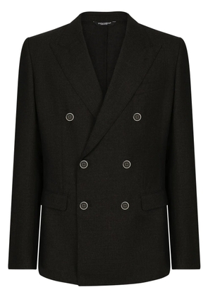 Dolce & Gabbana wool double-breasted jacket - Grey