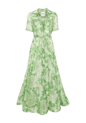 MOOS STUDIO Botanica maxi dress - Green